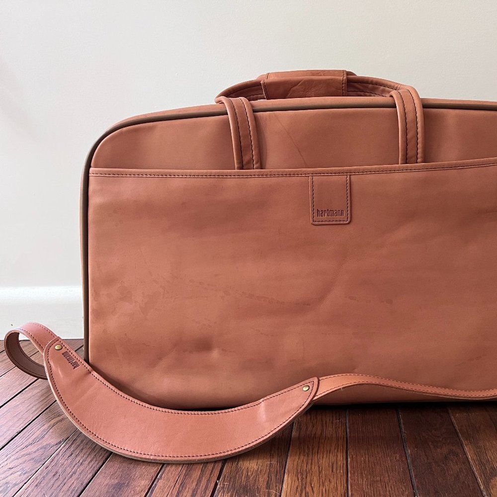 Leather Hartmann Weekender